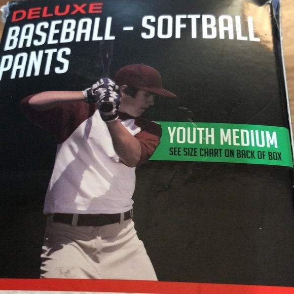 Franklin deluxe baseball- softball pants size youth medium - Picture 3 of 6